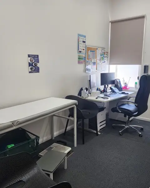 A consult room at Aberdeen Surgery